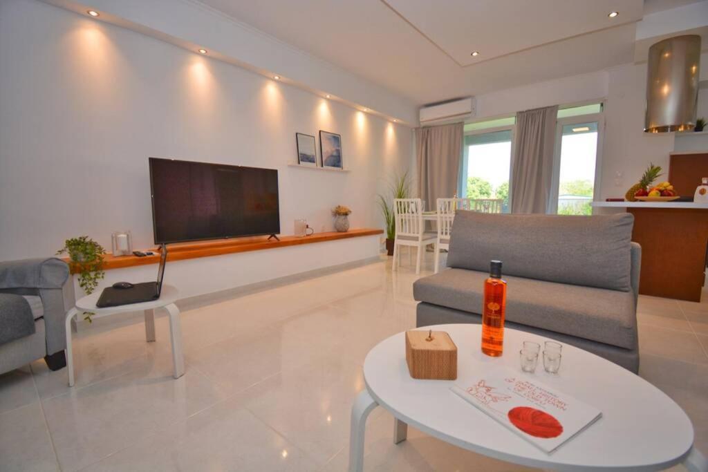 Potamos Deluxe White Apartment Экстерьер фото